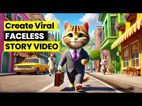 Create Viral Trending Faceless Story Video with MimicPC AI