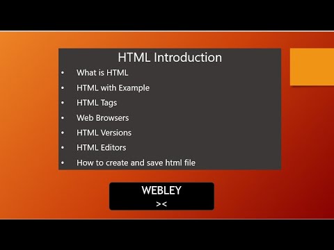 Html Tutorial: HTML Introduction in Hindi / Urdu #html #tags