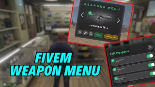 Fivem Weapon Menu - Fivem Script : FiveM ESX Scripts