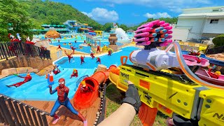Nerf War | Water Park & Spa Battle 39 (Nerf First Person Shooter)
