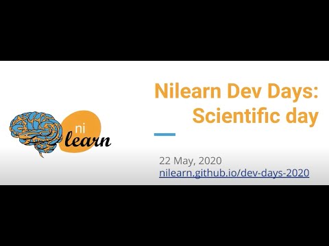 Nilearn Dev Days 2020 - Scientific day, Introduction by Elizabeth DuPre