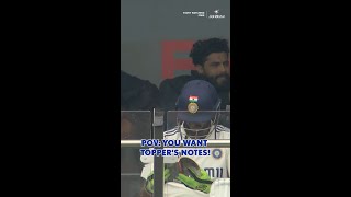 Washington Sundar takes notes from Sai Sudharsan! | 4th Test, Day 1 | #ENGvIND