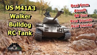 RC Adventures US M41A3 Walker bulldog RC Tank Outdoor Off Road