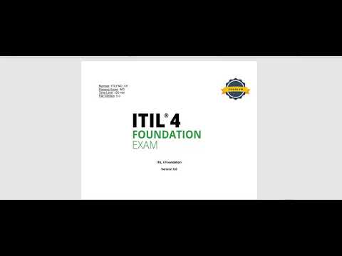 ITIL 4 Foundation Exam Preparation | Q1-Q25