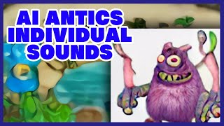 My Singing Monsters - AI Antics Individual Sounds