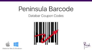 Create Databar Coupon Codes in Using Barcode on Mac or Windows