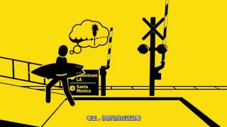 【壹手设计】L.A. Metro 极简风格交通安全视频