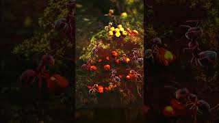 "Manipulating the Wild: Tiny Explorers Unleash Imagination to Find Grand Treasures" #jungle #ants