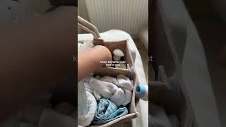 Portable Nappy Caddy Essentials | #fok #pregnancyjourney #mumtobe