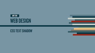 CSS Text Shadow