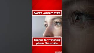 Amazing facts about Eyes #Amazingeyefacts #newvideo #amazingfact #facts2022  #shorts #ytshorts