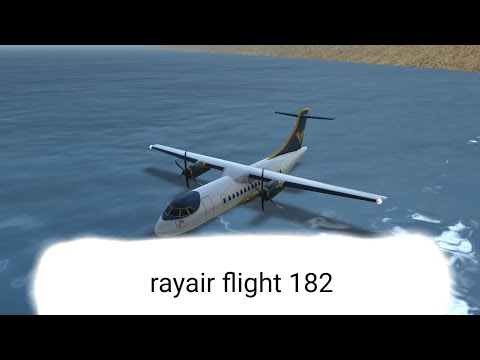 the story of rayair flight 182. turboprop flight simulator