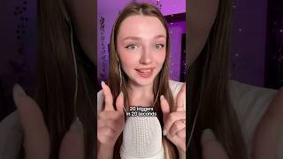 20 triggers in 20 seconds #asmr #asmrsounds #asmrrelax #asmrtingles #asmrsleep #relax #tingles