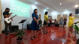 BHAG Worship team  (dakila ka,sa diyos ang papuri,God is able,made me glad,see a victory,unto god)
