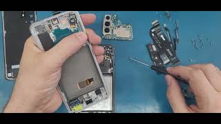 How to replace the LCD/Screen with the frame on a Samsung Galaxy S21(1)