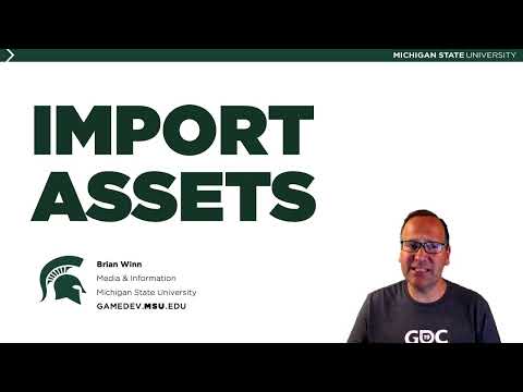 Ep 11 - Import Assets: Game Design and Development 1 | 2D Shooter