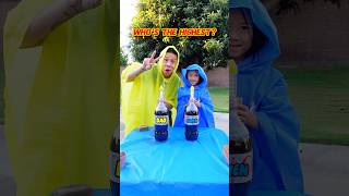 Coca-Cola VS Mentos Soda Explosion Challenge! #shorts