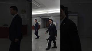 환한 미소로 국회 토론회 참석하는 우원식 국회의장 #우원식