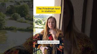 The Friedman test in #statistics #stats #anova #maths #datascience #dataanalytics #bigdata #ml