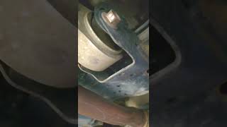 Sound from broken transmission mount || Mazda || bad mounting || #shorts #2022 #mazda