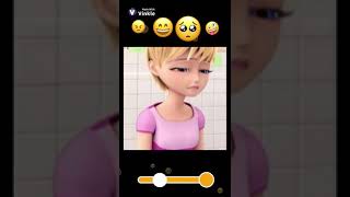 Miraculous Rose Emoji Challenge l Aaditri Dey l #shorts , #miraculous , #rose