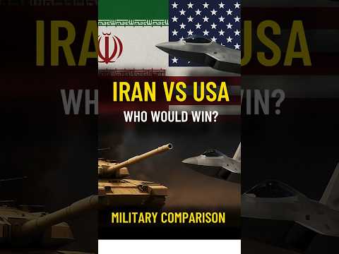 Iran vs. USA – Who Would Win? | Military Comparison #shorts #thinkinseconds #iranvsusa