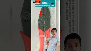 Hilka Pro-Craft Ratchet Terminal Crimper for Wire Cable Crimp Terminals #Tooltime-Tools #diy #pliers