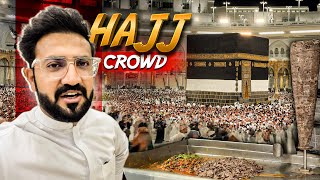 Heavy Crowd in Makkah | Masjid Al Haram Full of Hujjaj | Hajj 2025 update today