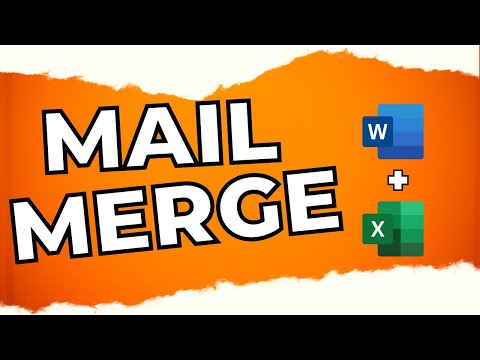 How to Use Mail Merge in Microsoft Word | Mail Merge Step by Step | Mail Merge Word + Excel