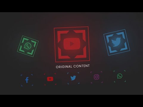 CSS Glowing Social Media Icon Hover Effects using Fontawesome Icon