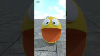HELP Pacman To Choose And Save Best Friend 🙏🙏😂 #minecraft #friendship #pacman #stickman