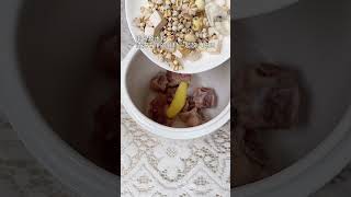 养生四神汤,调理脾胃最好 #国学文化 #cooking #药膳 #国学文化 #food #美食教程 #禅意生活 #家常菜 #易经