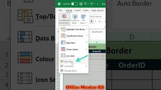 Auto Apply Borders in Excel Like a Pro! 🧩 Make Your Data Look Clean & Fast 📊