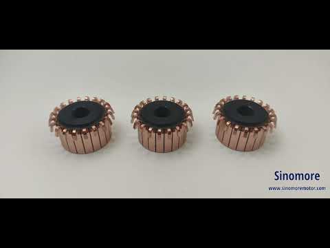 Hook type commutator for cooling fan motor(automobile CFM), condensor motor