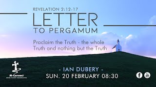 20 February 2022  @ 08:30 | LETTER TO PERGAMUM | Ian Dubery