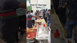 Khan Sir Marriage Party #khansirmarriage #khansirpatna #khansir #youtube #youtubeshorts