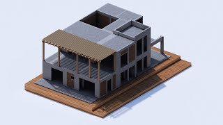 BIM Model🚧: Midas House | 📐Structure