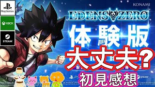 【EDENS ZERO 体験版感想】大丈夫？エデンズゼロ・ゲーム体験版・初見感想・真島ヒロ先生原作新作ゲーム・PS5/Xbox XS/Steam