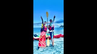 852 【海陸空極限活動】 5#獨木舟 (下) #烏岩角/LKK不是年齡而是閱歷無數無所懼 /走吧，帶著自己也讓靈魂跟上.......