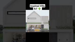 INSPIRASI VILLA 3LT ✨ #villa #konsepvilla #villa3lantai #desain3d #jasadesain #eksteriorrumah