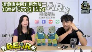 「反戰聲明」再遭炎上！背後卻潛藏國安危機！什麼是 Useful Idiot？【有 BEAR 來！沈伯洋 X 動眼神經 】直播精華 #黑熊學院