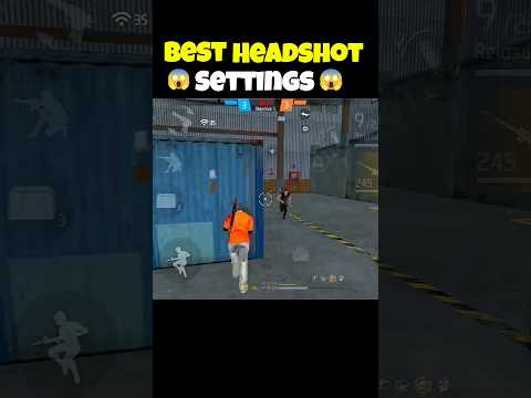 Free Fire Headshot settings⚙️✅|Best sensitivity free fire#shortsfeed #shorts