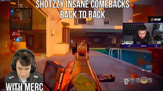Shotzzy & Merc INSANE Back To Back Comebacks 🤯