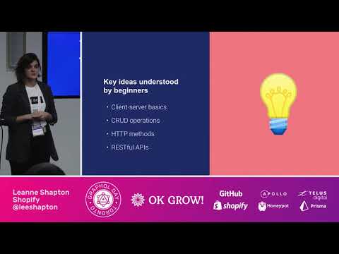 Leanne Shapton – Teaching GraphQL :  Lessons from a beginner