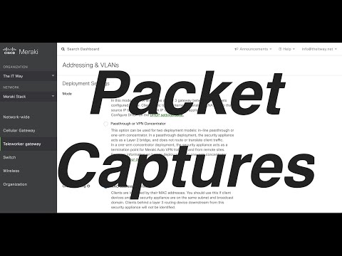 [HOW] to use packet capture tool and Wireshark to troubleshoot networking problems
