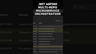 Aspire Local Orchestration for Multi-Repo Microservices #short  #dotnet #aspire #cleanarchitecture
