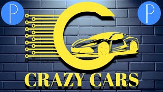 C Letter Logo Design | "Crazy Cars" Car Showroom Logo Design | Mobile Graphic Designing Course