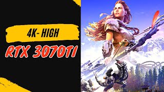 Horizon Zero Dawn | Ryzen 5 3600 + RTX 3070ti | 4K High Setting  @Draculasaurus ​