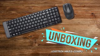 Logiteck MK215 (Keyboard Mouse Combo) Unboxing