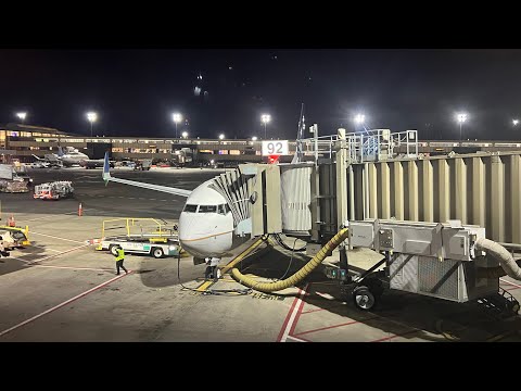 (East Coast to Rockies) United Airlines UA1792 NYC/Newark (EWR) - Denver (DEN) 3/8/2025 B737-900ER